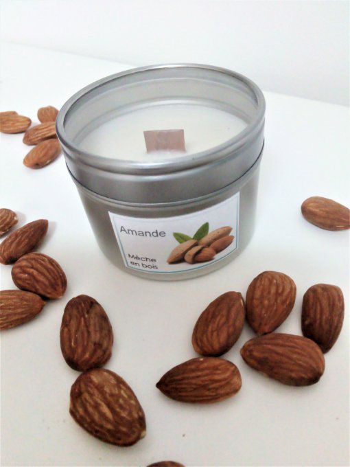 Bougie naturelle parfum Amande