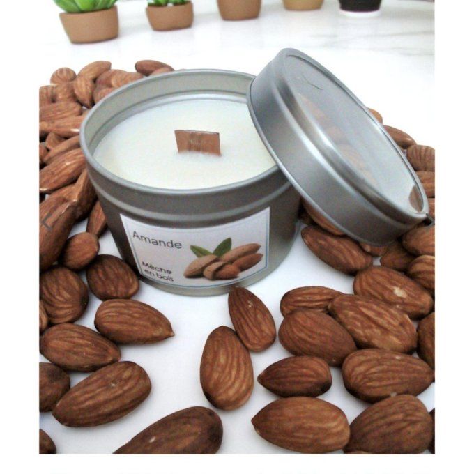 Bougie naturelle parfum Amande