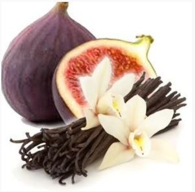 Bougie naturelle parfum Vanille Figue 