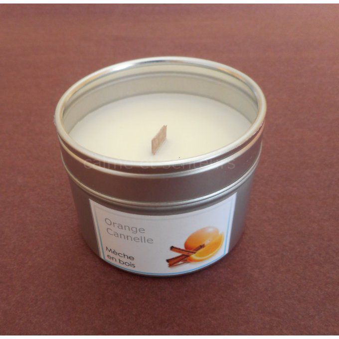 Bougie naturelle parfum Orange épicée