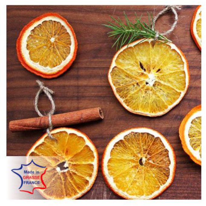 Bougie naturelle parfum Orange épicée