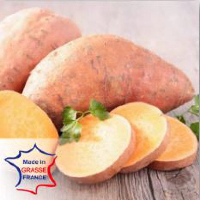 Bougie naturelle parfum Patate douce canne à sucre